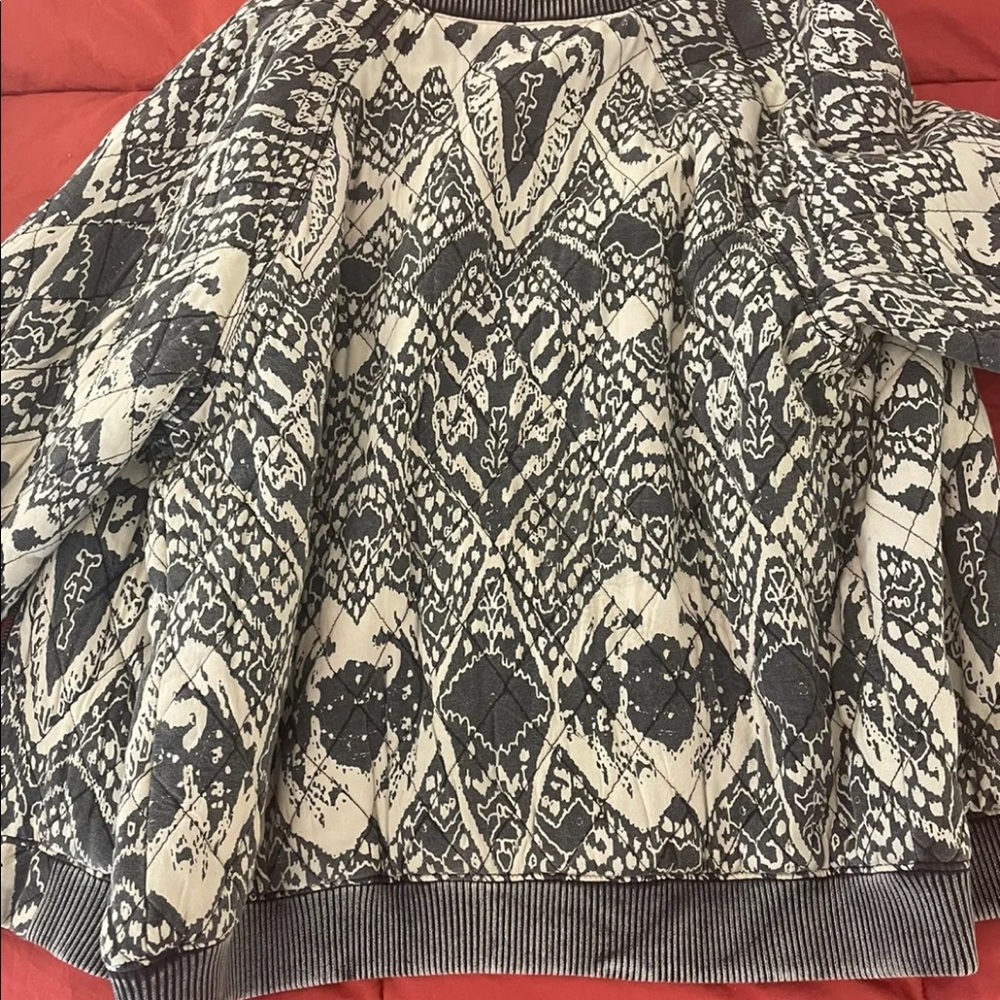FREE PEOPLE BOMBER JACKET - Picture 2 of 5